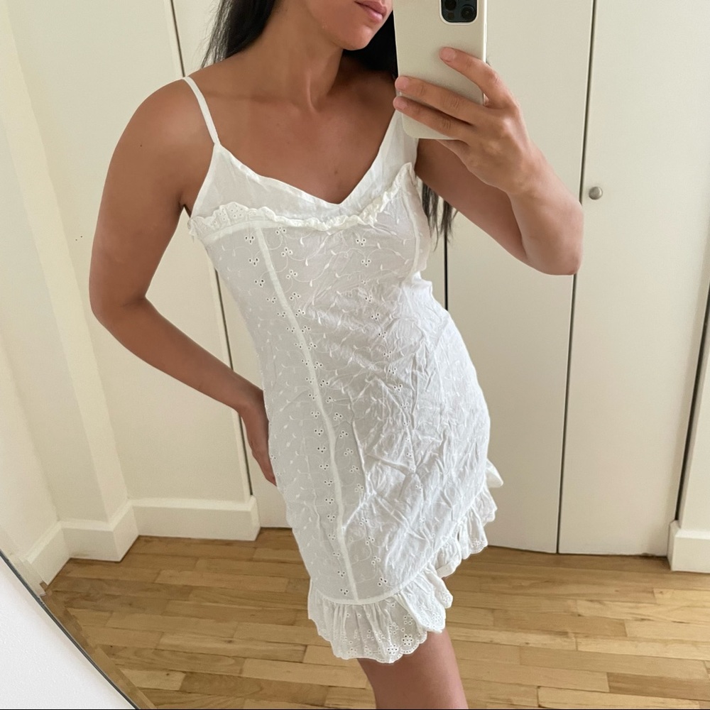Mini dress with embroidery size S/M